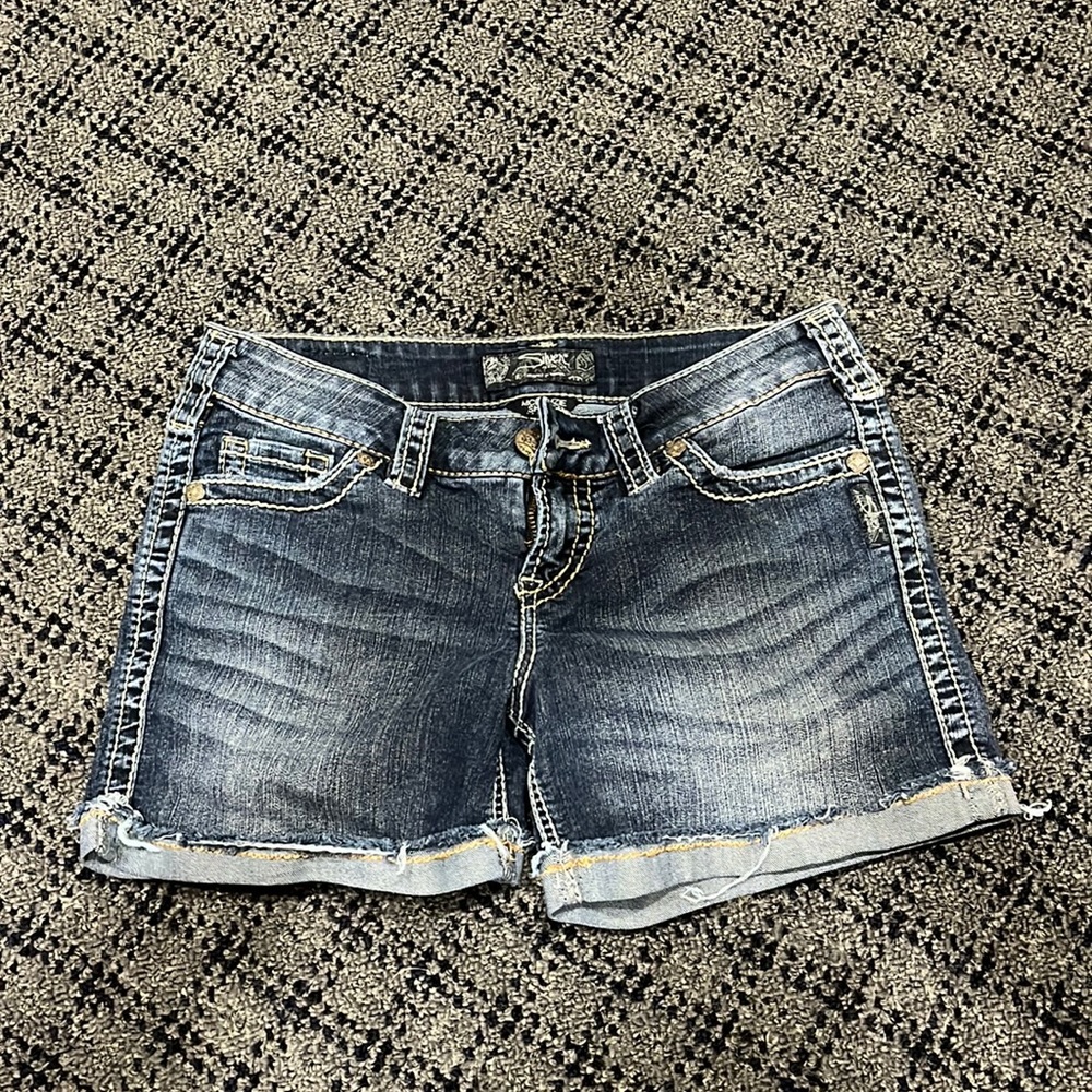 Silver Shorts size 28